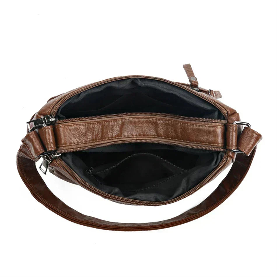 Olivia - Vintage Charme Elegante Schultertasche