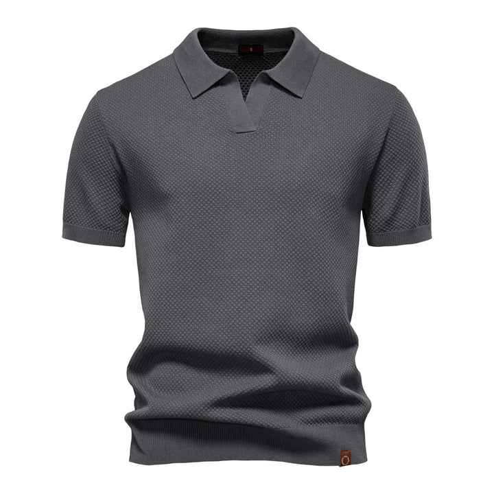 Mika | Stilvolles & Luftiges Herren-Poloshirt