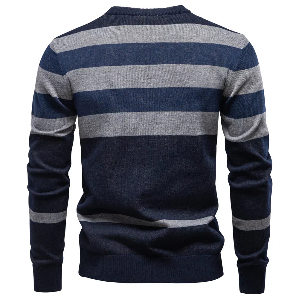Rosenfeld | Strickpullover für Herren mit Rautendesign