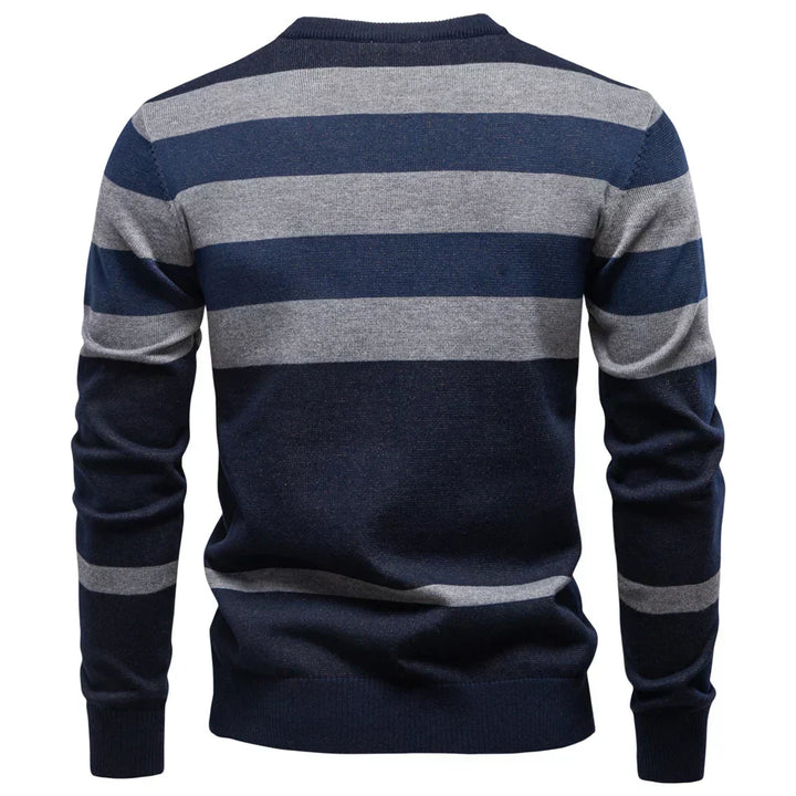Rosenfeld | Strickpullover für Herren mit Rautendesign