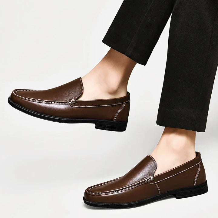 Leon | Exklusive Premium Lederhalbschuhe für Herren von Waltherhaus