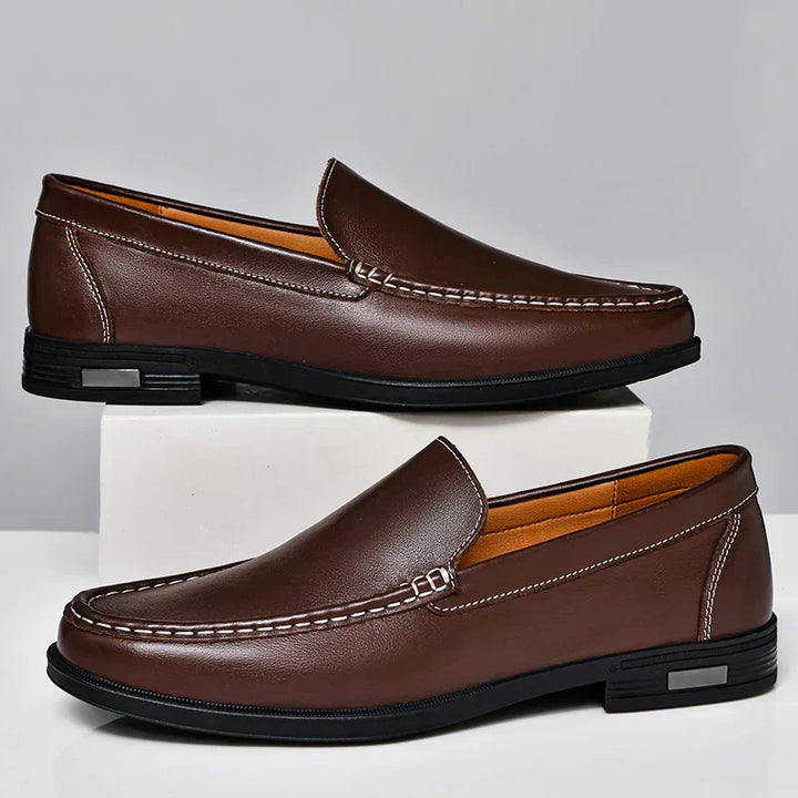 Leon | Exklusive Premium Lederhalbschuhe für Herren von Waltherhaus