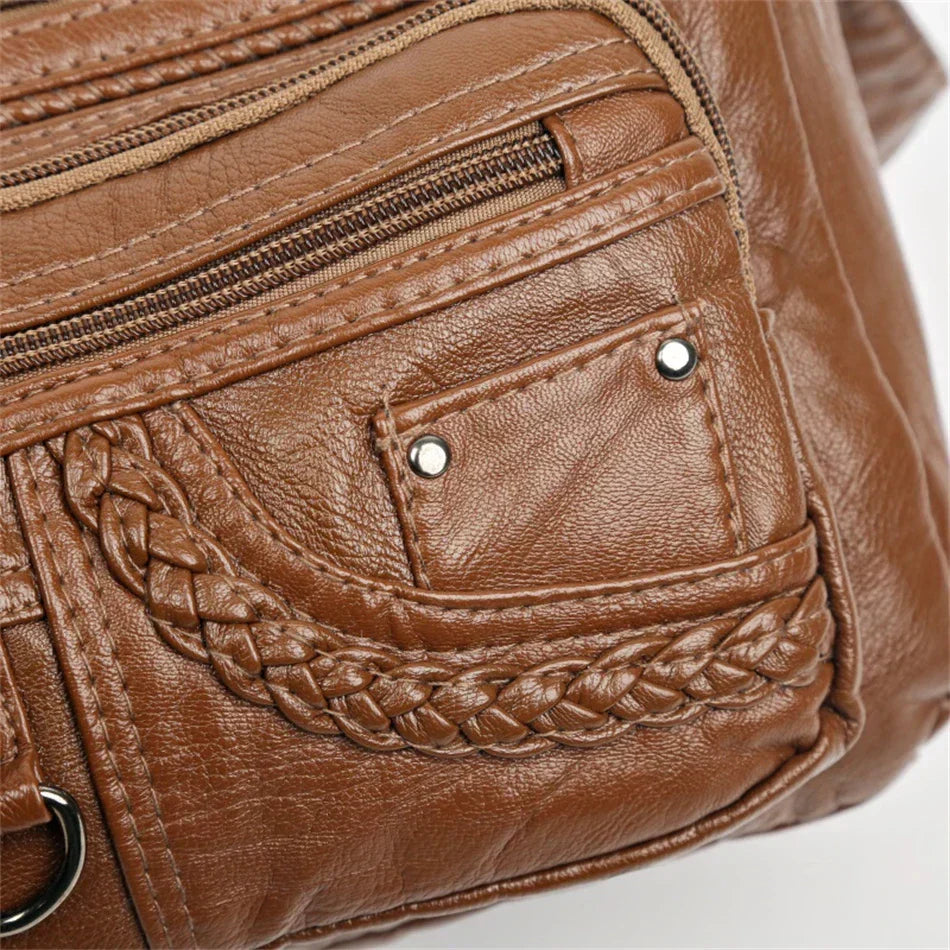 Olivia - Vintage Charme Elegante Schultertasche