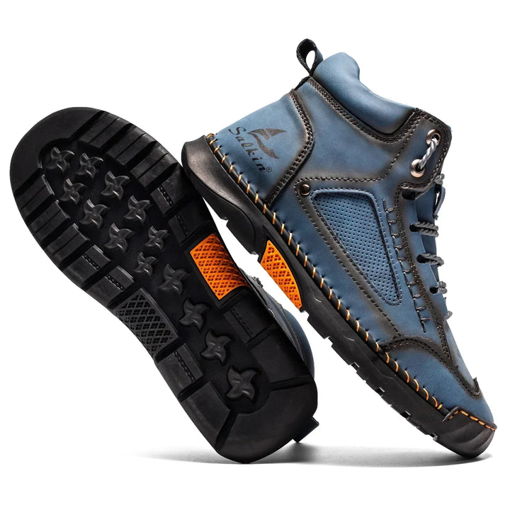 Leon | St. Moritz Leder High Top Schuhe von Waltherhaus – Stil trifft Komfort!