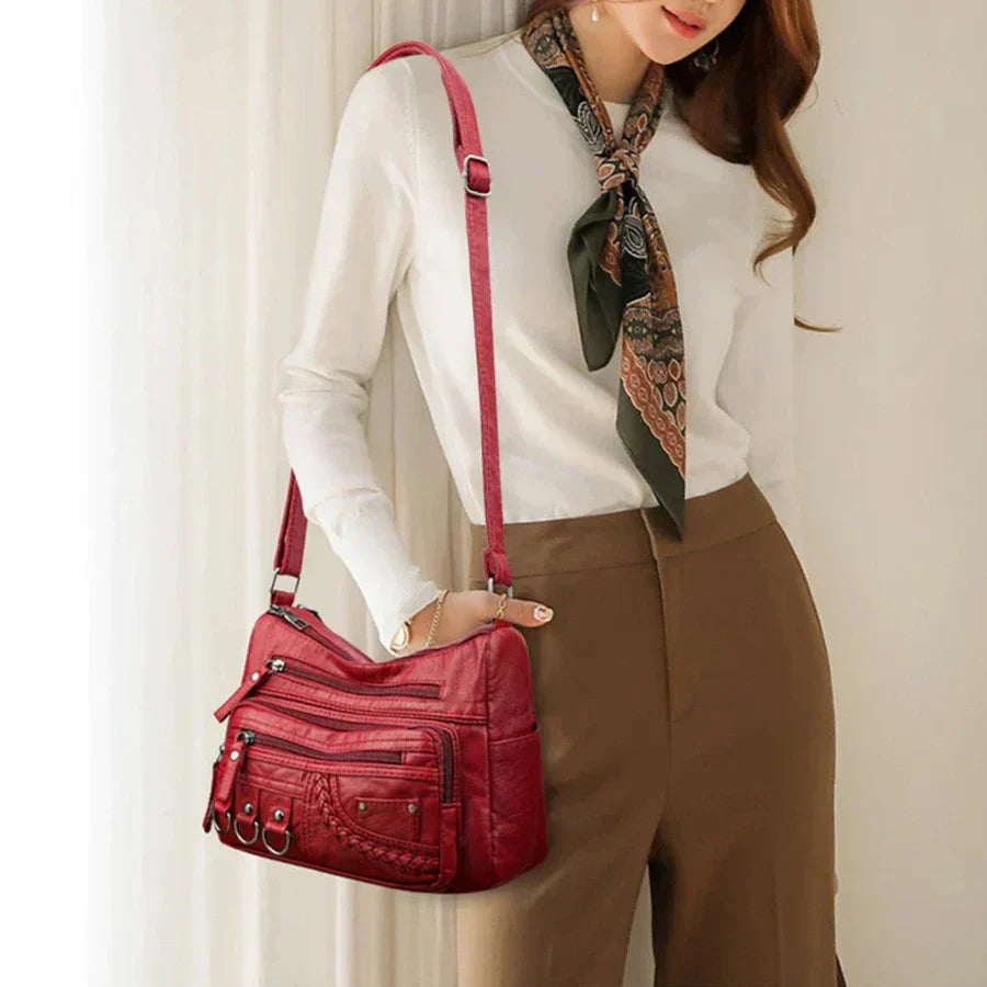 Olivia - Vintage Charme Elegante Schultertasche