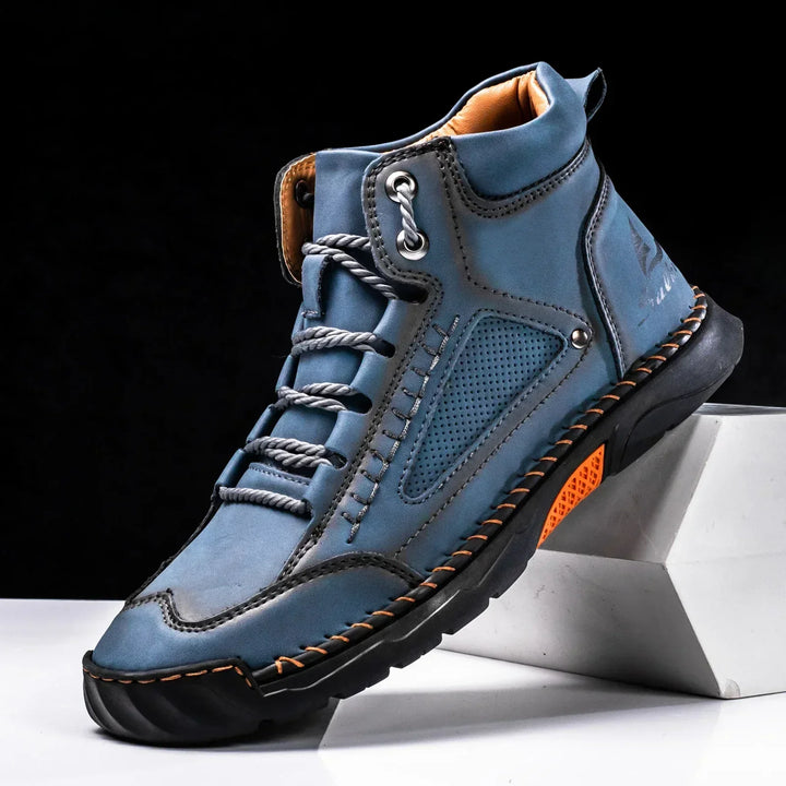 Leon | St. Moritz Leder High Top Schuhe von Waltherhaus – Stil trifft Komfort!