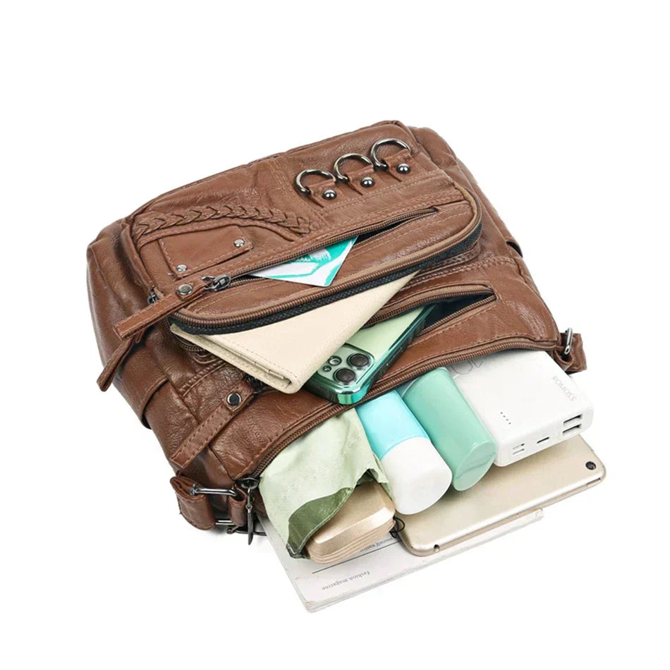 Olivia - Vintage Charme Elegante Schultertasche