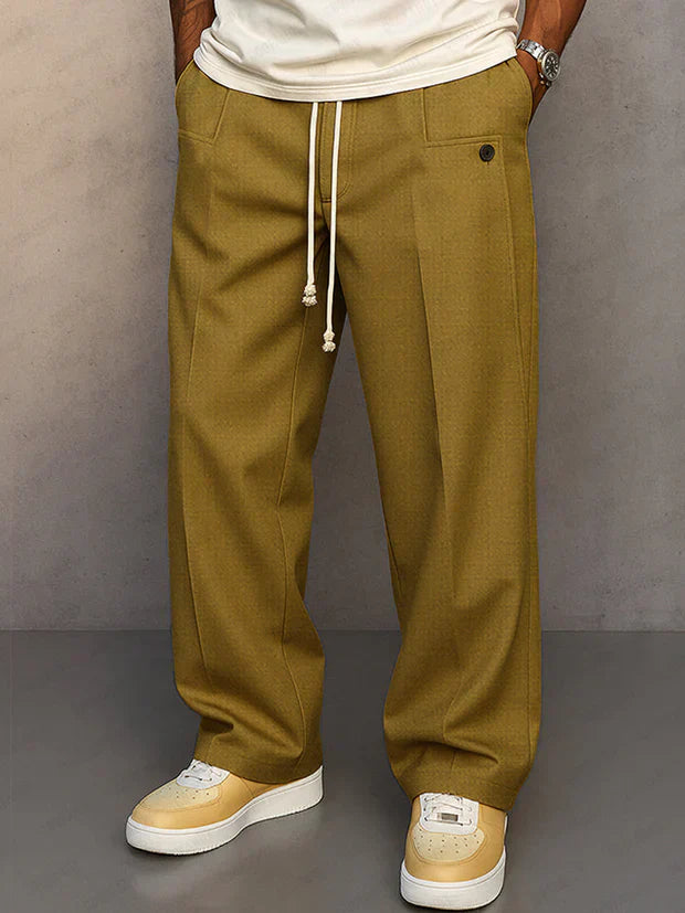 Victor | Elegante Herrenhose mit verstellbarem Tunnelzug