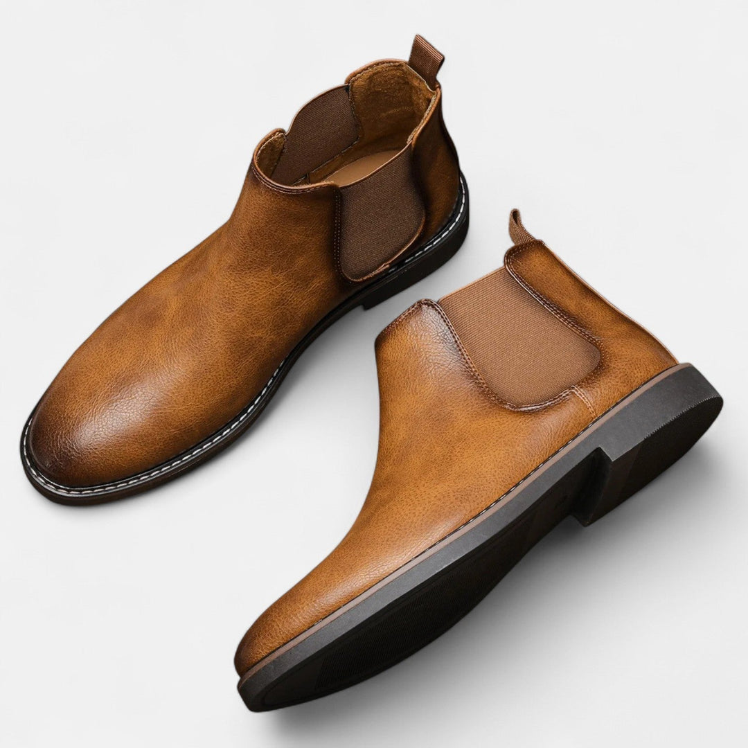 Waltherhaus präsentiert: Elias – Zeitlose Chelsea-Stiefel für den stilbewussten Mann