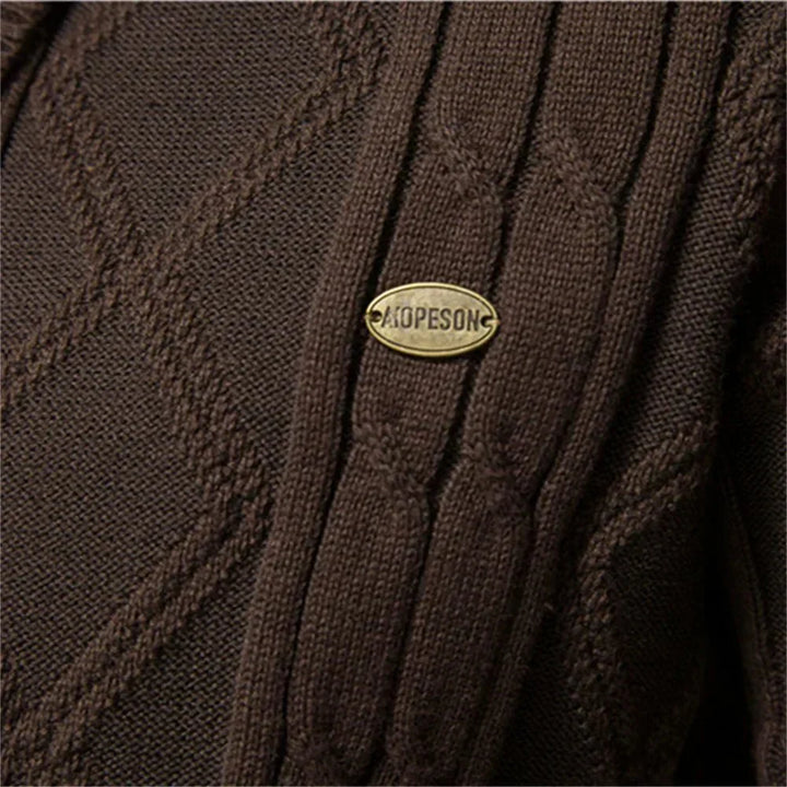 Waldemar | Herren-Cardigan mit Knopfleiste