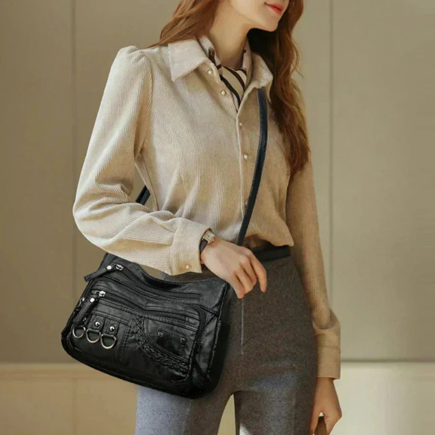 Olivia - Vintage Charme Elegante Schultertasche