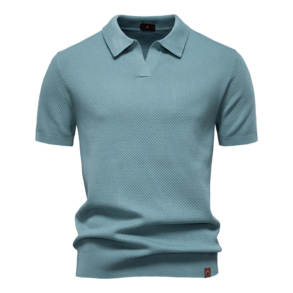 Mika | Stilvolles & Luftiges Herren-Poloshirt