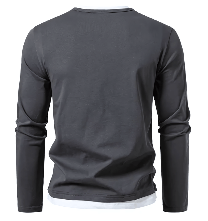Alwin 1 Premium Longsleeve | Gekämmte Baumwolle