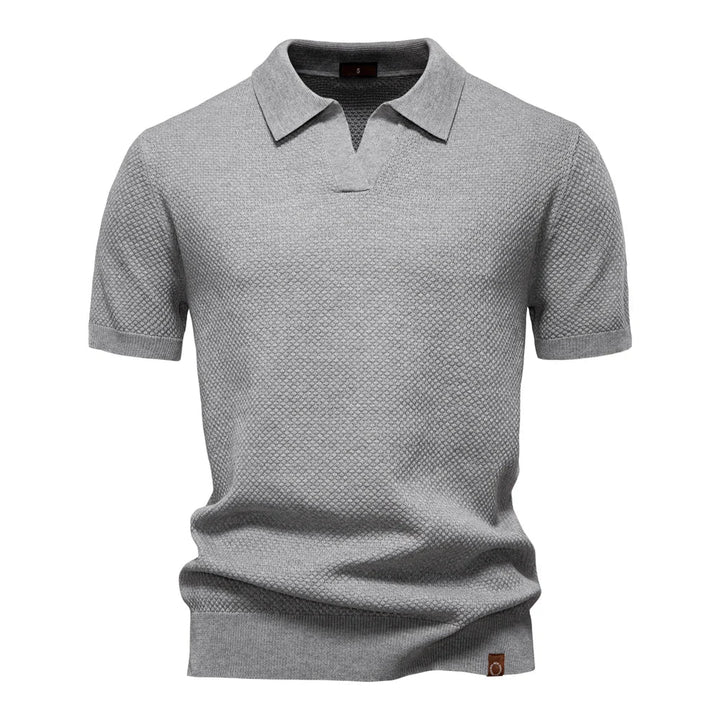 Mika | Stilvolles & Luftiges Herren-Poloshirt