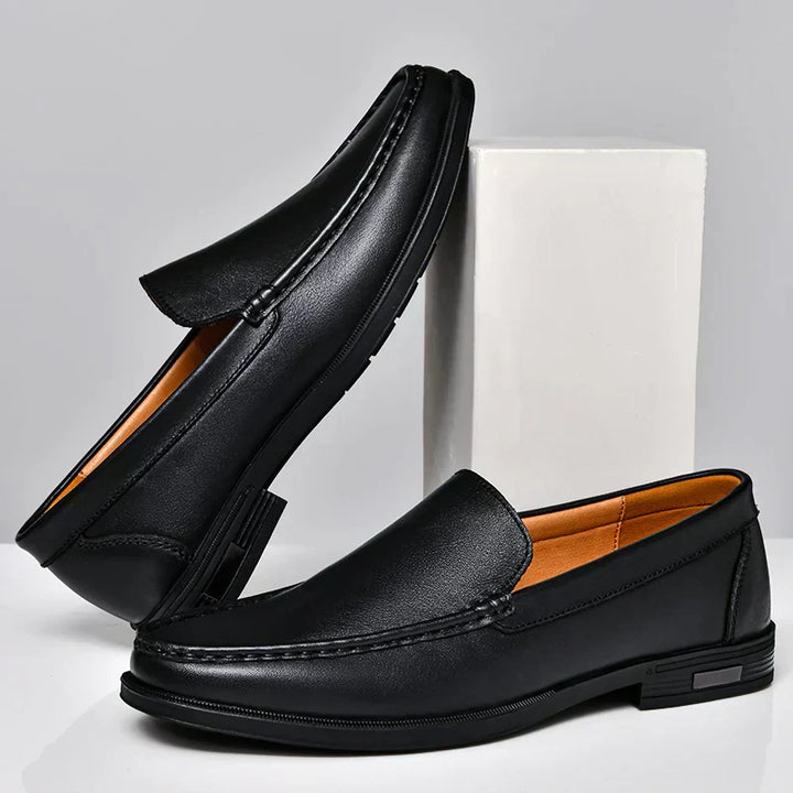 Leon | Exklusive Premium Lederhalbschuhe für Herren von Waltherhaus