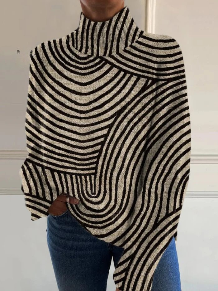 Noemi™ - Künstlerischer Rollkragenpullover