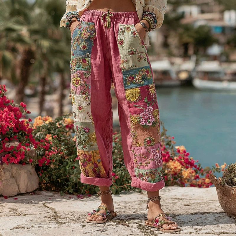 Serene | Damen Boho Strickhose