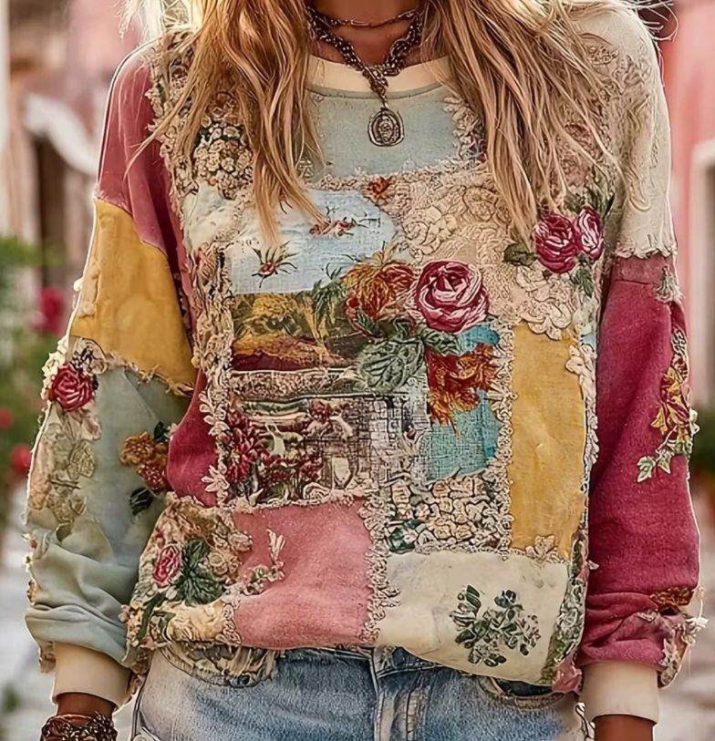 Sylvana | Boho Strickpullover