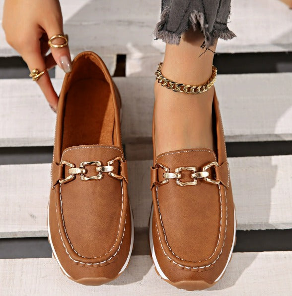 Edith | Loafer mit Kettendetail