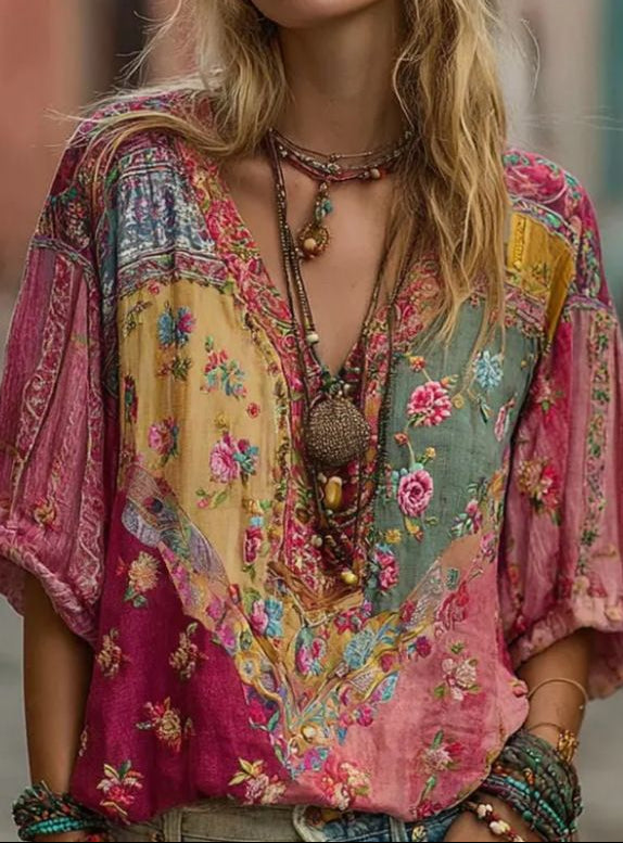 Annie | Damen Boho-Shirt