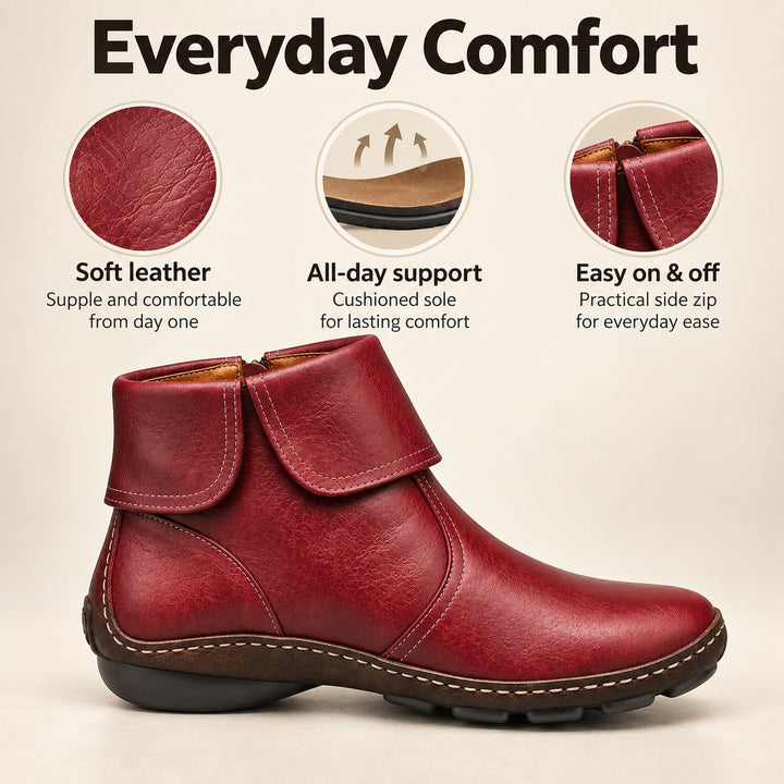 Grete | Stiefeletten mit Umschlag