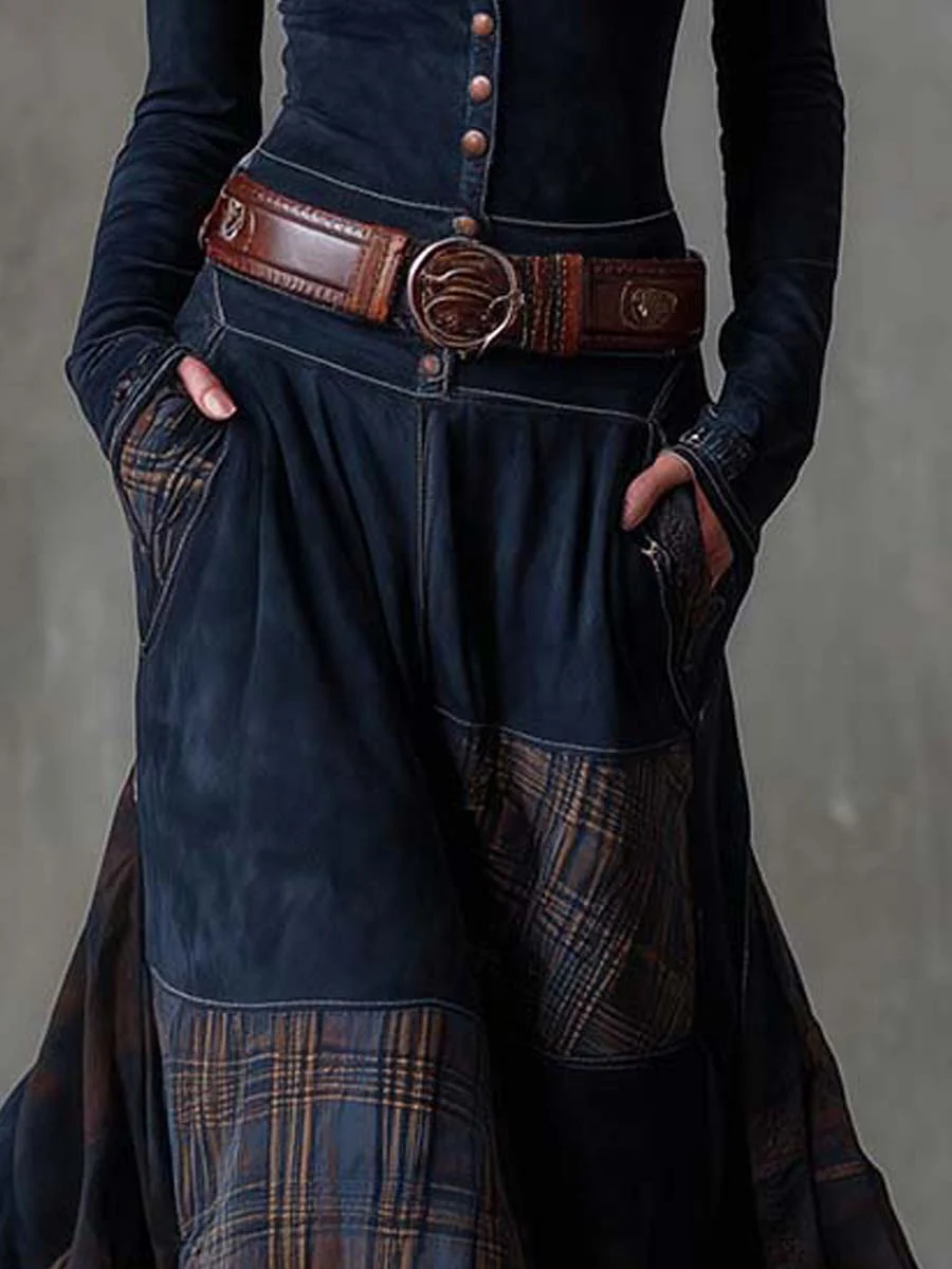 Gesine | Patchwork-Maxikleid