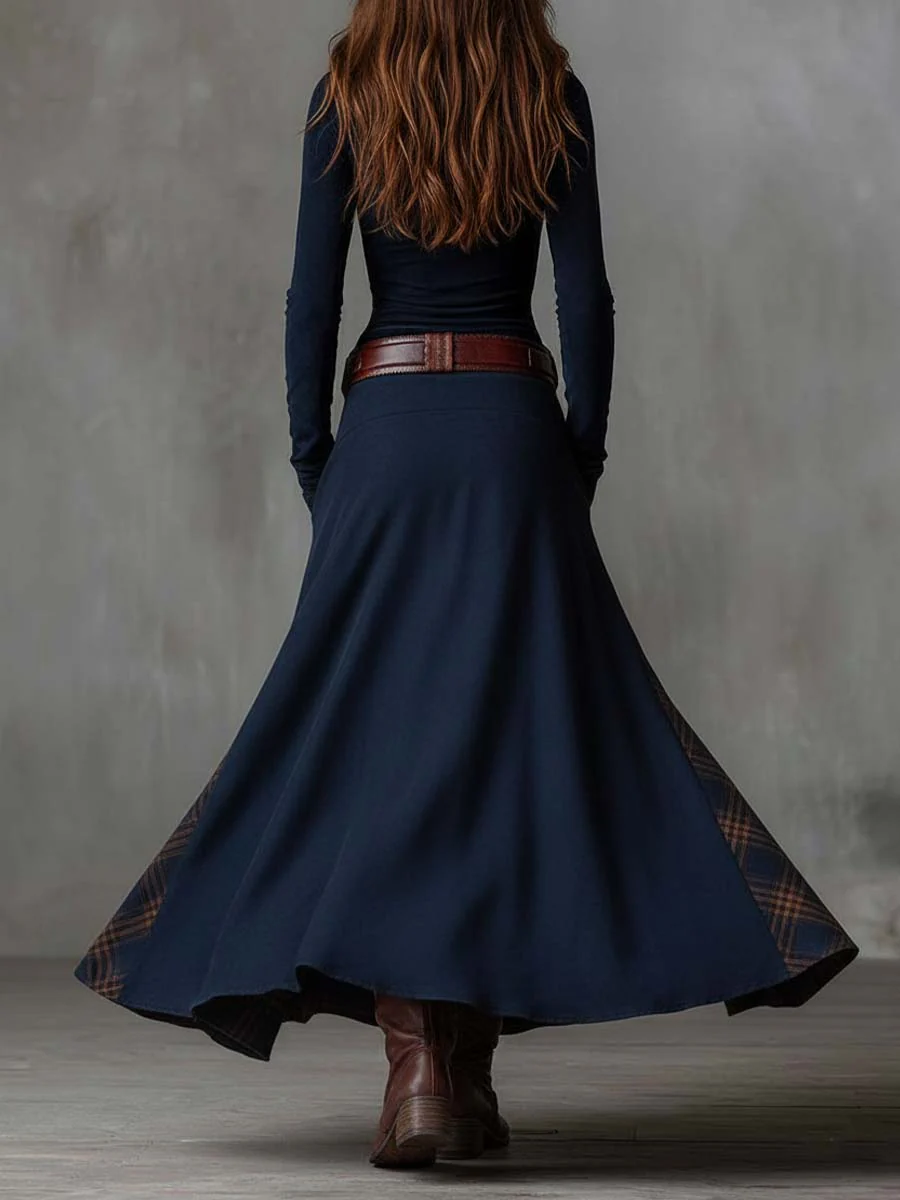 Gesine | Patchwork-Maxikleid