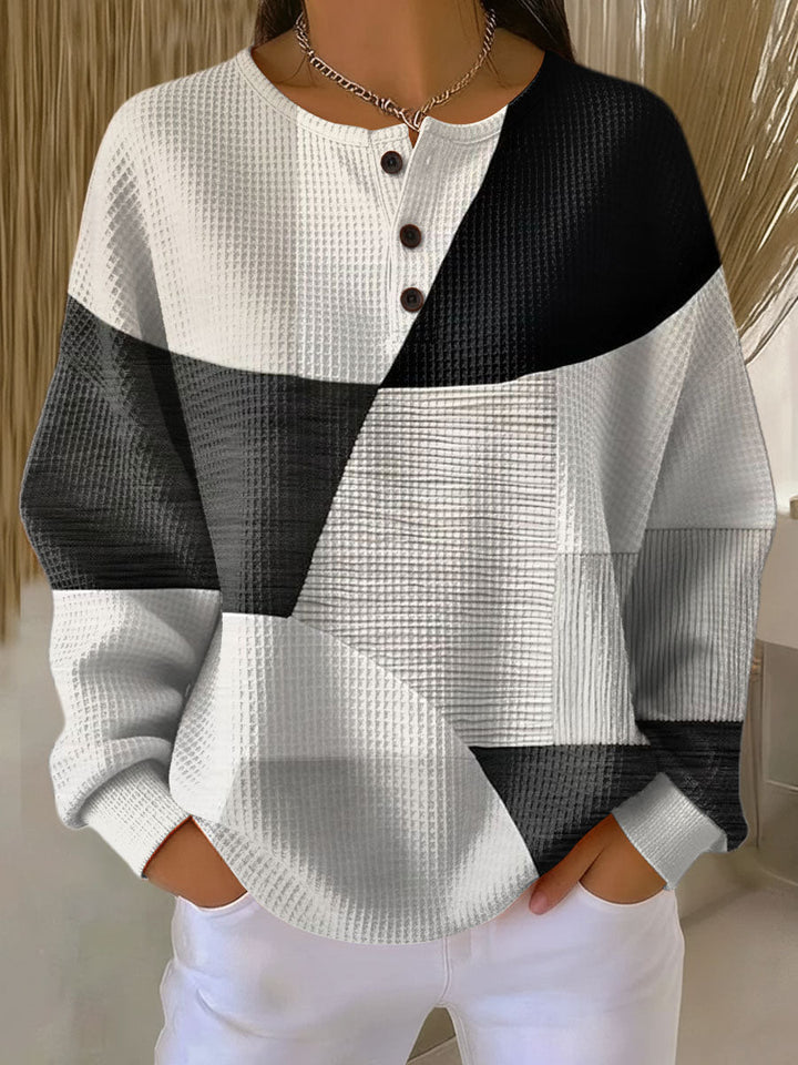 Wilma | Farbblock-Pullover