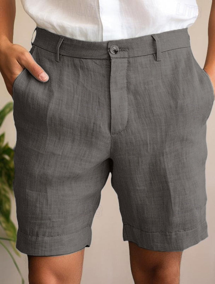 Rense | Atmungsaktive Leinen Shorts