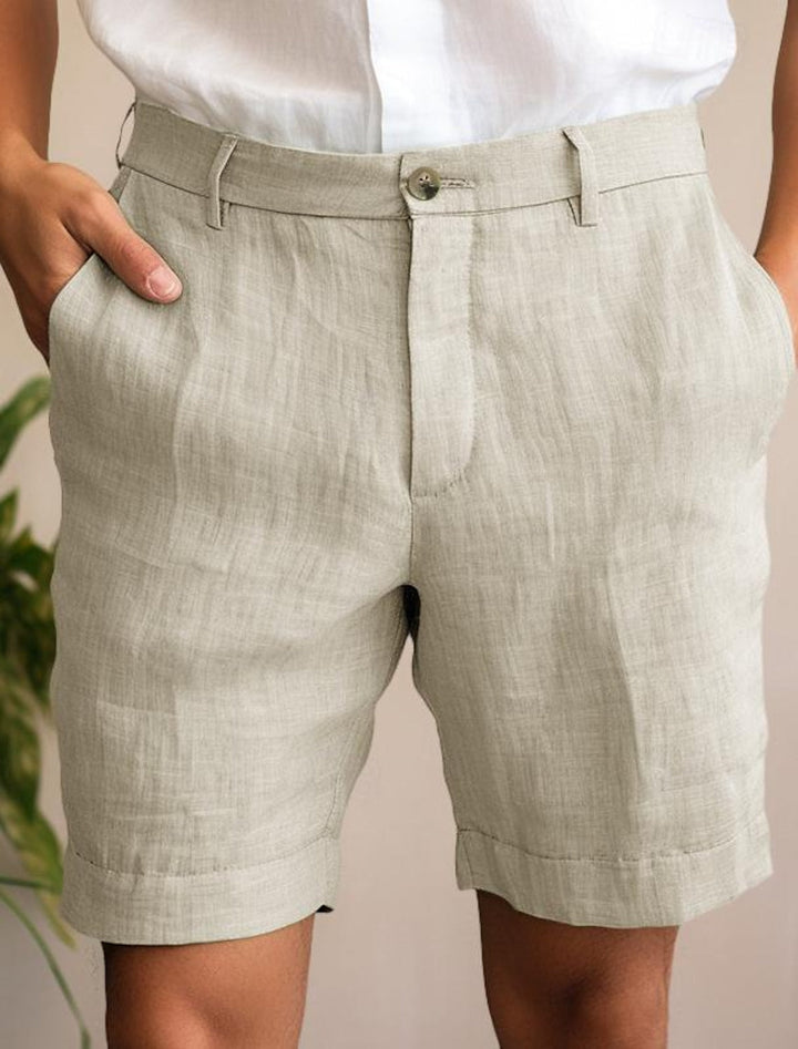 Rense | Atmungsaktive Leinen Shorts