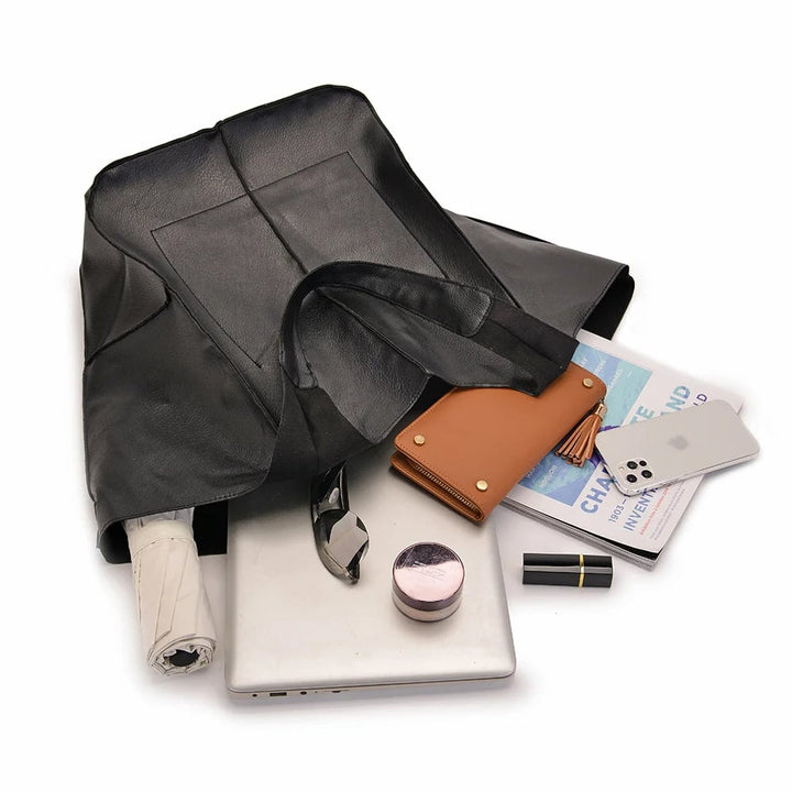 Ruth - Zeitlose Anziehung Leder Tote Bag