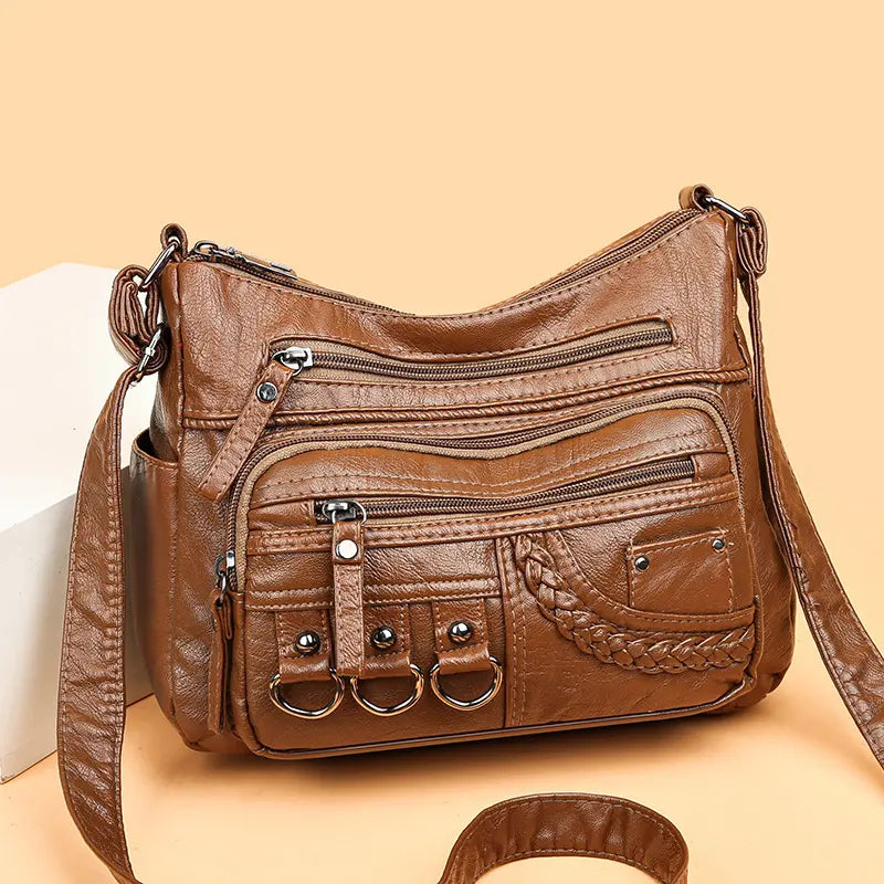 Olivia - Vintage Charme Elegante Schultertasche