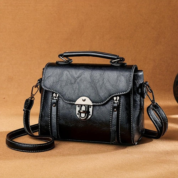 Zoe - Zeitlose Eleganz Leder Schultertasche
