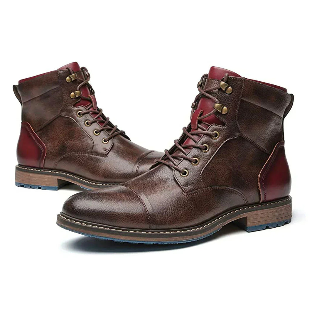 Waltherhaus | Elegante Oxford-Stiefel aus Leder von Elias