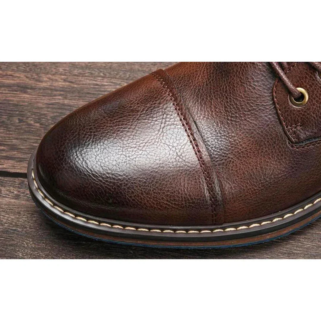 Waltherhaus | Elegante Oxford-Stiefel aus Leder von Elias