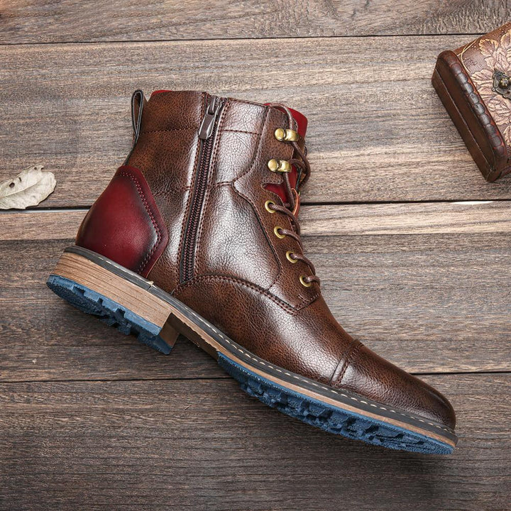 Waltherhaus | Elegante Oxford-Stiefel aus Leder von Elias