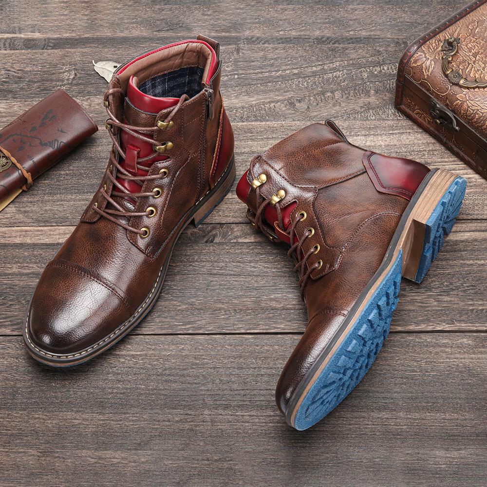 Waltherhaus | Elegante Oxford-Stiefel aus Leder von Elias