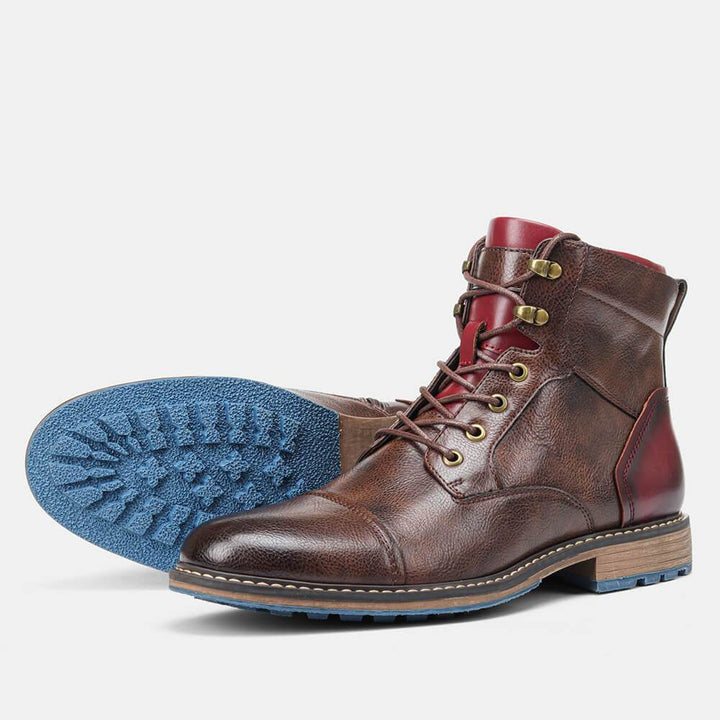 Waltherhaus | Elegante Oxford-Stiefel aus Leder von Elias