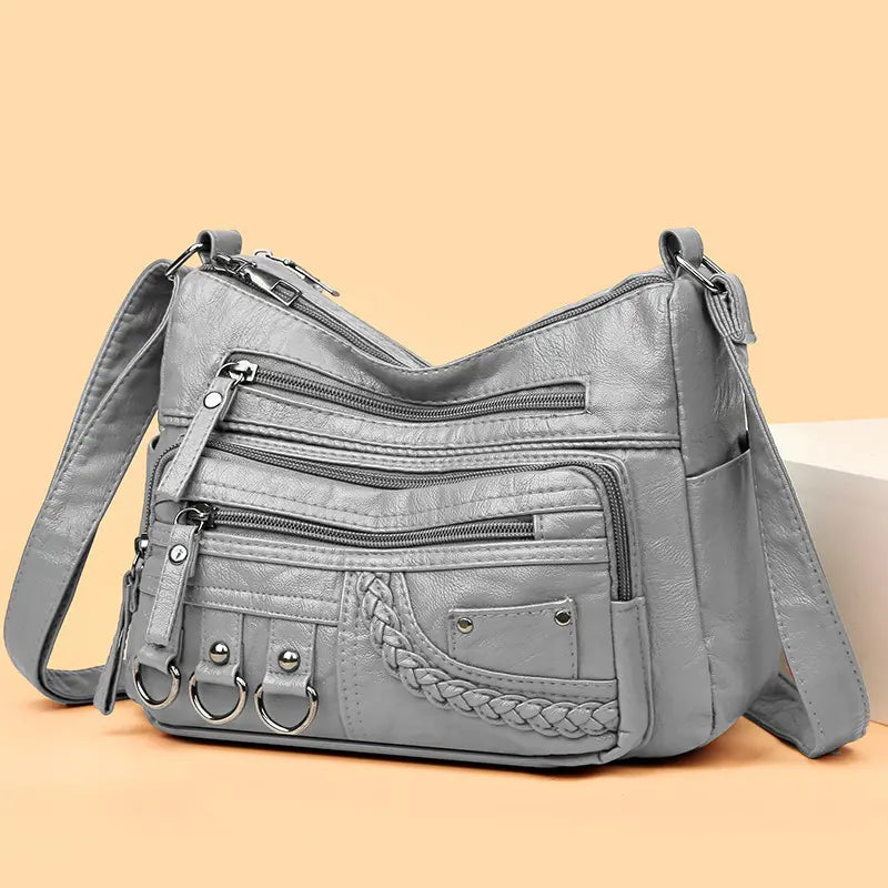 Olivia - Vintage Charme Elegante Schultertasche