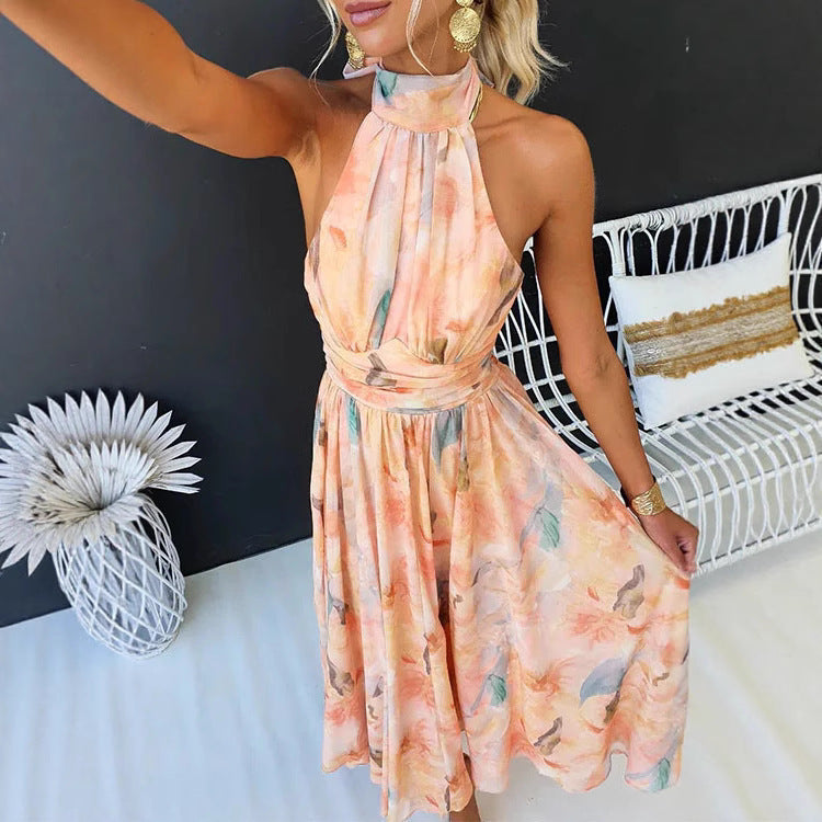 Jenna | Peach Hour Dress