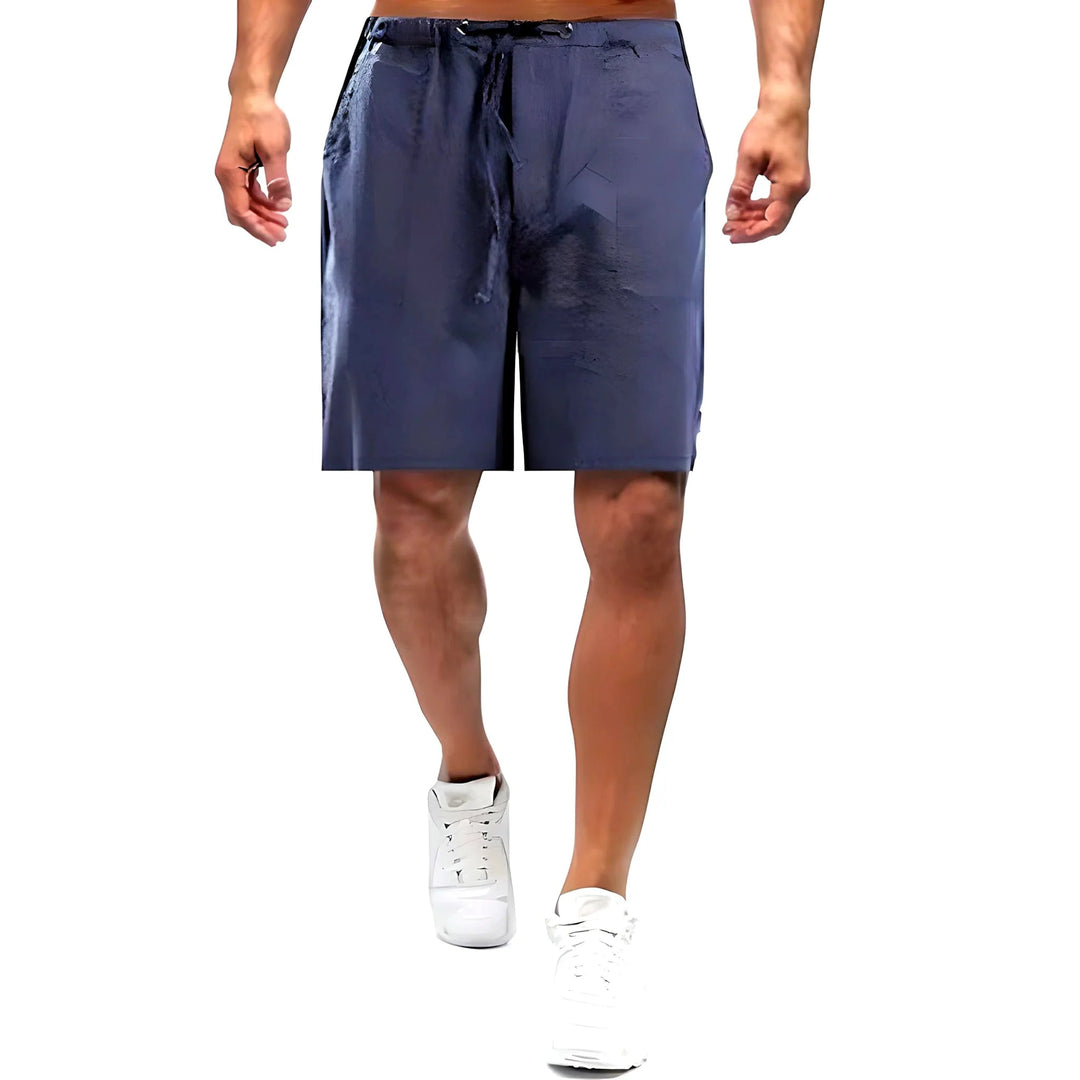 Claes | Leinen Strandshorts