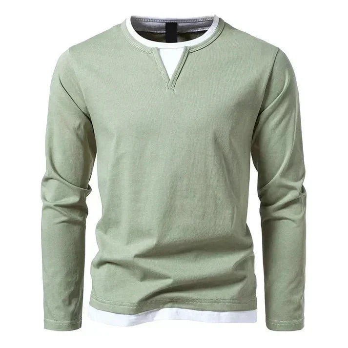 Alwin 1 Premium Longsleeve | Gekämmte Baumwolle