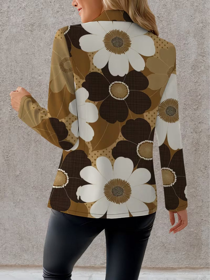 Clothilde | Blazer mit Gänseblümchen-Muster