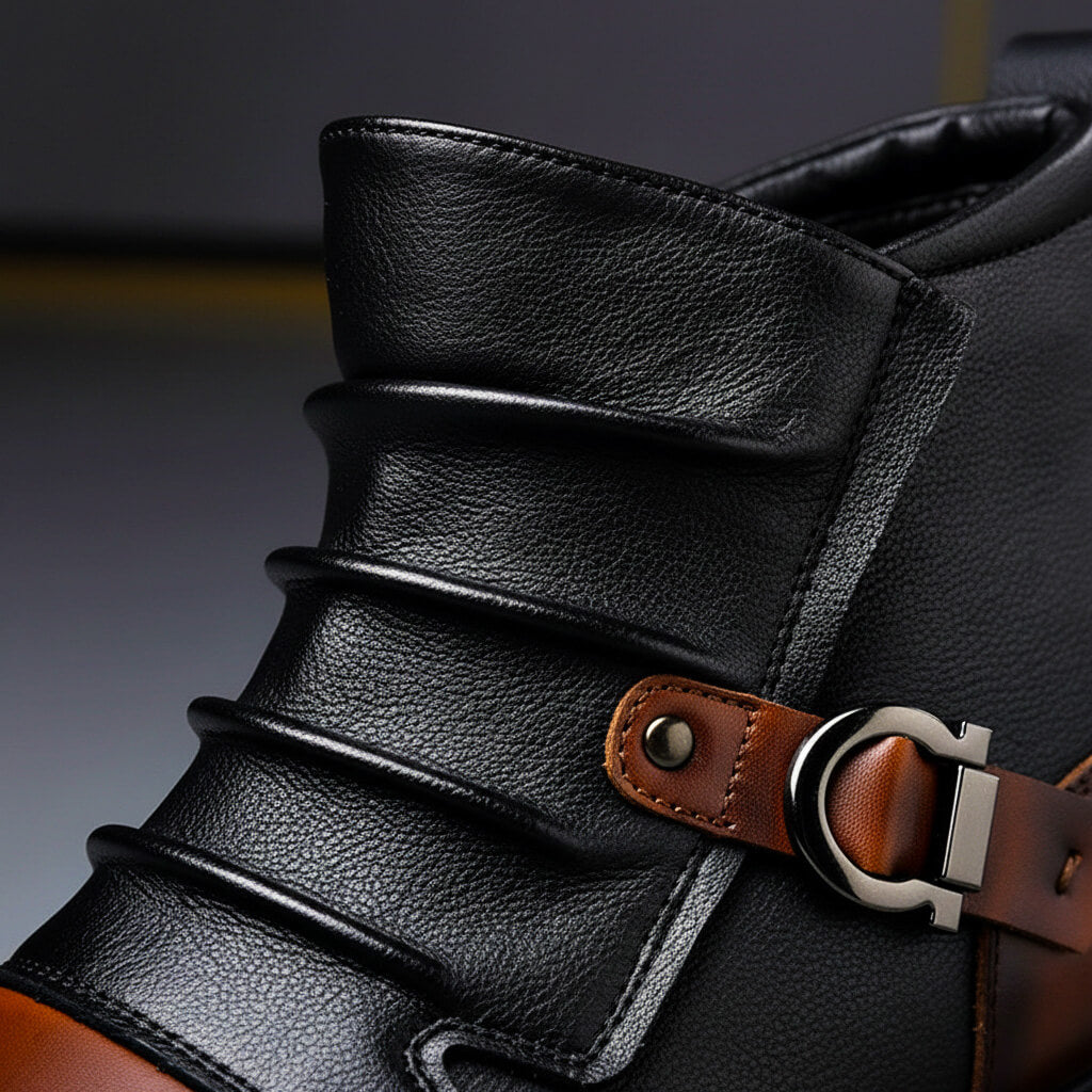 Leopold | Stiefelette mit Schnalle