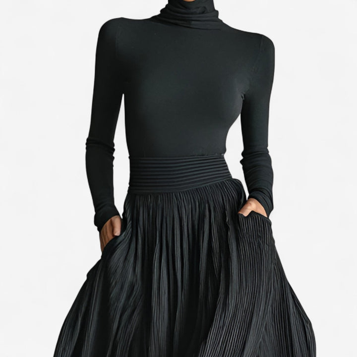 Renate | Schwingendes Maxikleid