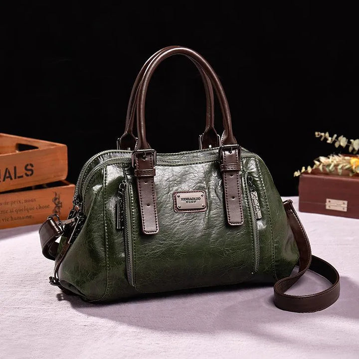 Katherine - Luxuriöse Statement-Lederhandtasche