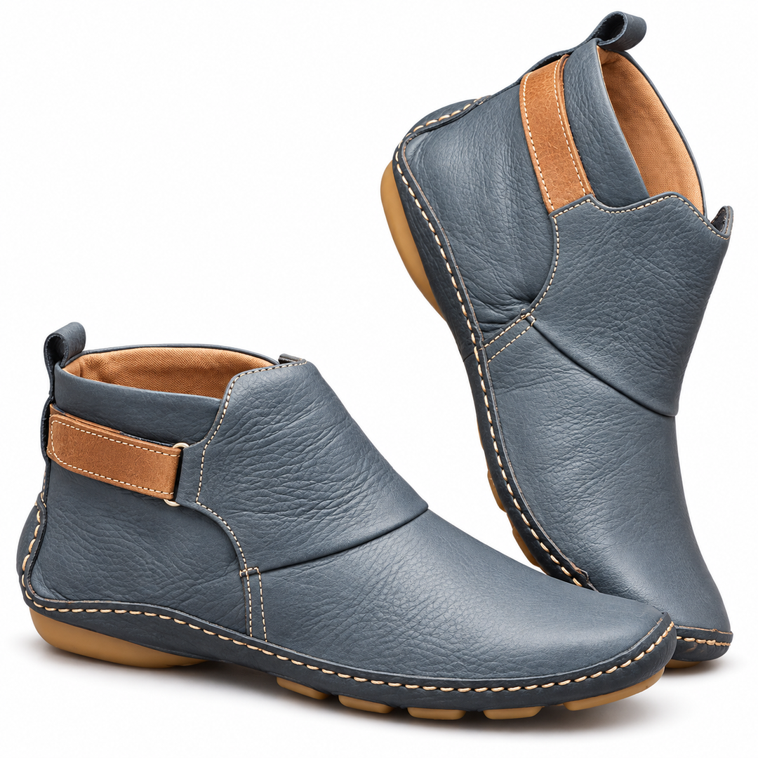 Ingrid | Stiefeletten mit Zierriemen
