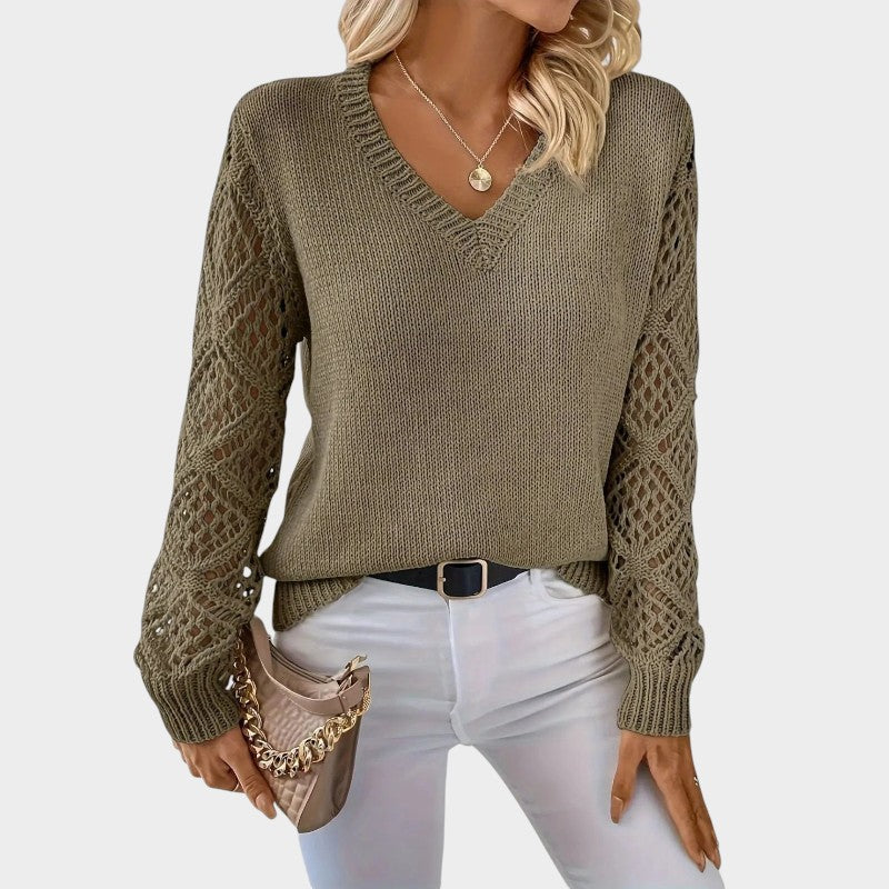 Anikka | Klassisches Stricktop