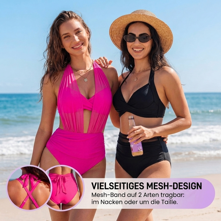 Sabine | 2-in-1 Hochtaillierter Tummy Control Bikini