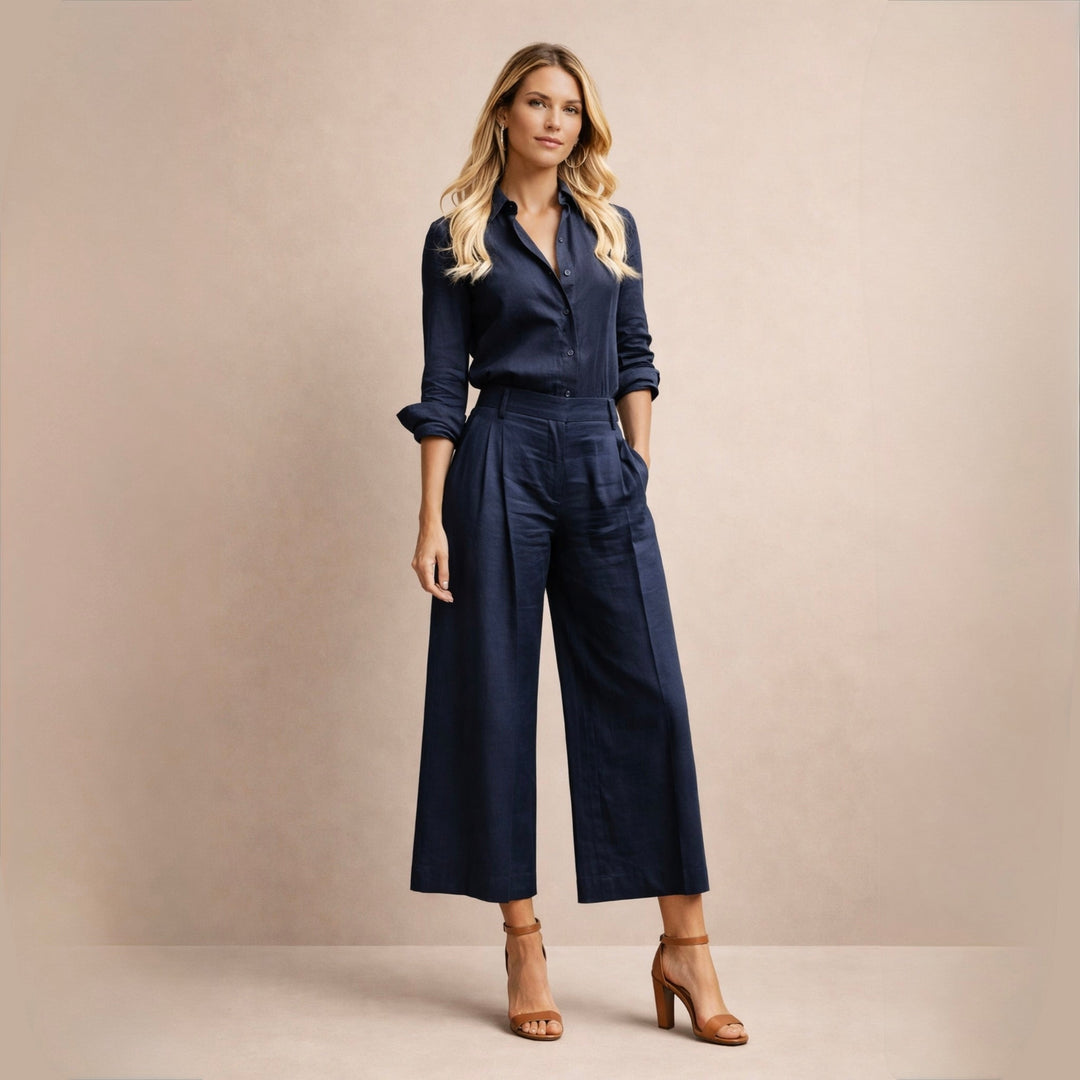 Donabelle | Elegantes Leinen-Set